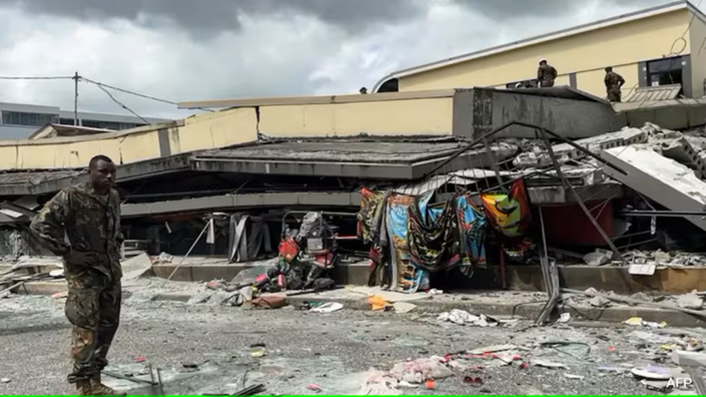 7.3 Magnitude Earthquake Flattens Buildings in Vanuatu