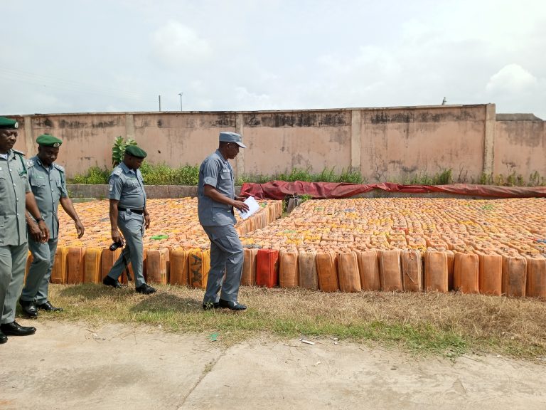 Nigeria Customs Foil Attempted Smuggling of N10.8 Million Petrol to Cameroon