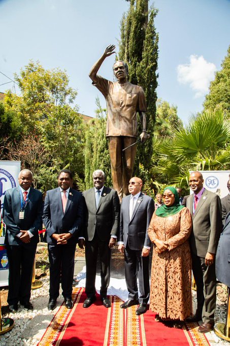 African Union Honours Julius Nyerere, Former Tanzanian Leader, with Statue