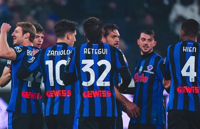 Atalanta Thrash Cesena 6-1 to Reach Italian Cup Quarter-Finals