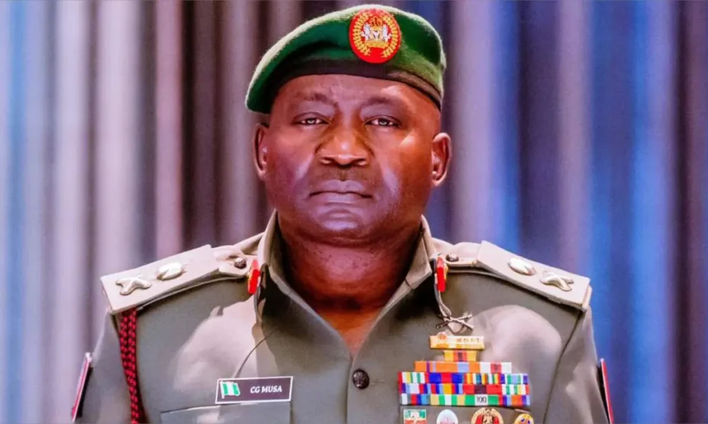 Chief of Defence Christopher Musa (News Central TV)