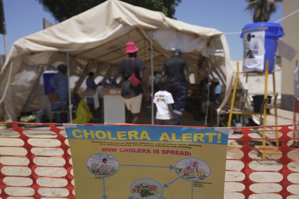 Cholera Cases Detected in South Africa Linked to Zimbabwe Outbreak 