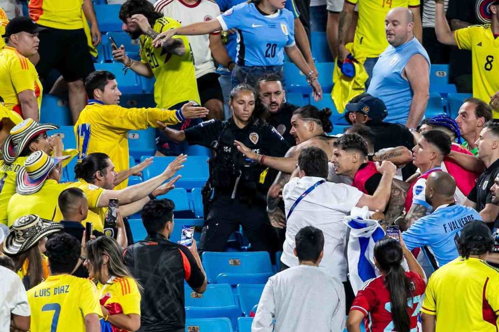 Copa America 2024: Uruguay's Nunez Clashes with Colombian Fans After Loss