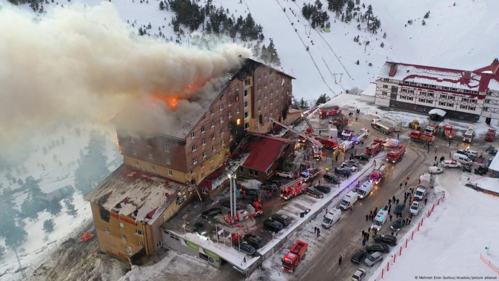 Death Toll Rises to 76 in Turkey Ski Resort Fire