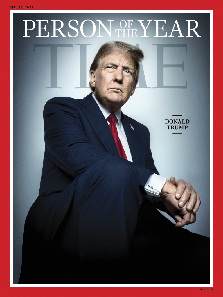 Donald Trump Named Time Magazine’s Person of the Year for a Second Time