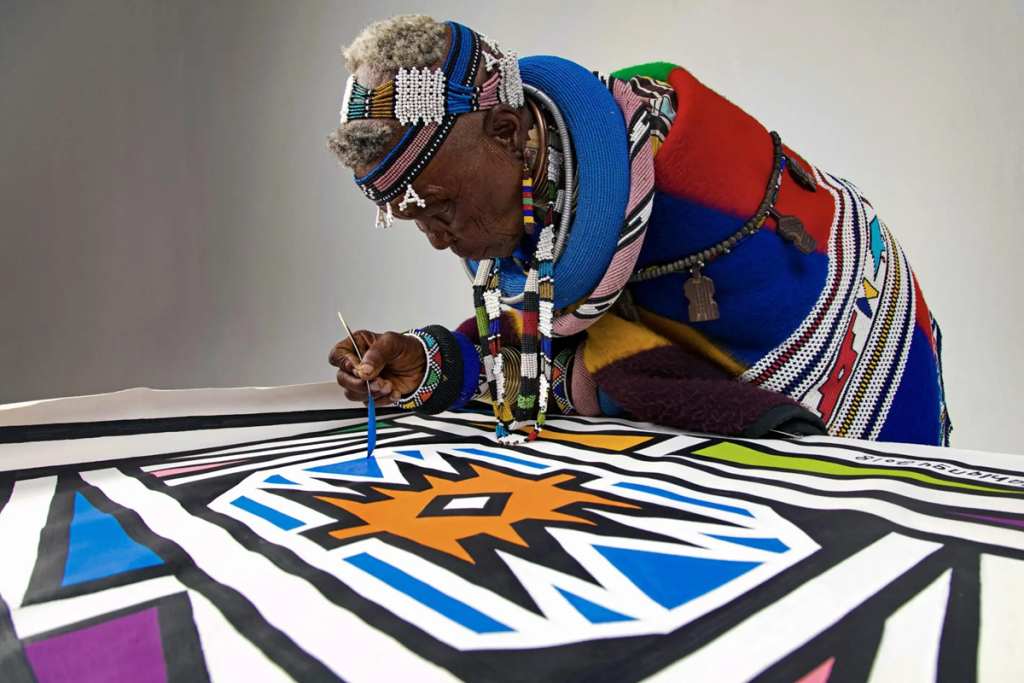 Esther Mahlangu, South African Art Icon, Turns 89