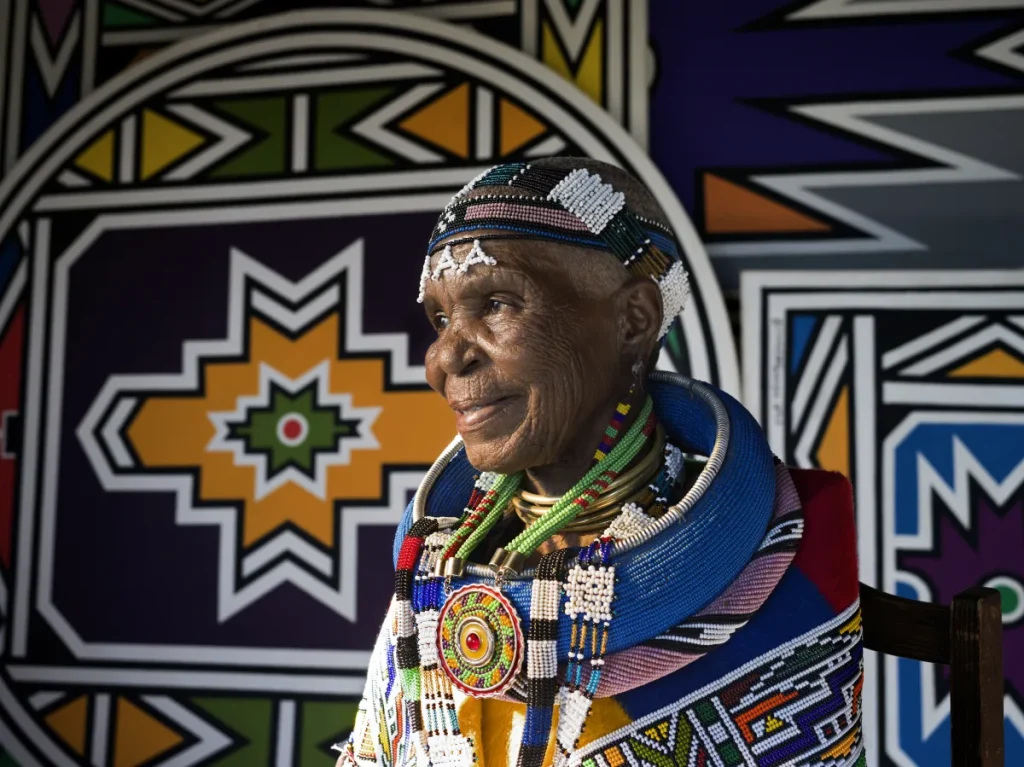 Esther Mahlangu, South African Art Icon, Turns 89