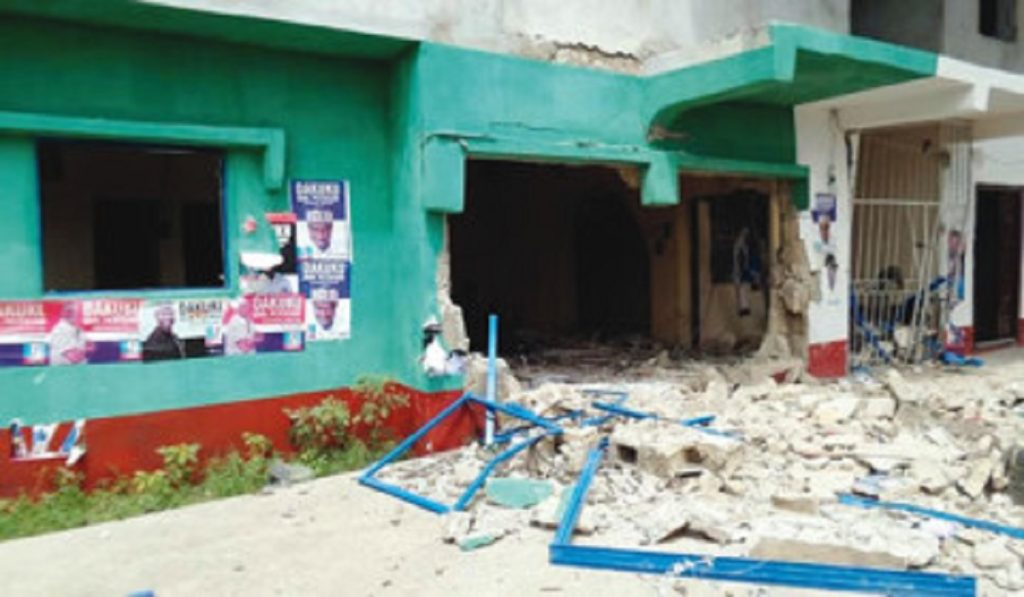 Explosion Rocks Rivers APC Secretariat Before Local Government Polls