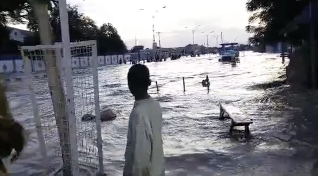 Flood in Maiduguri (News Central TV)