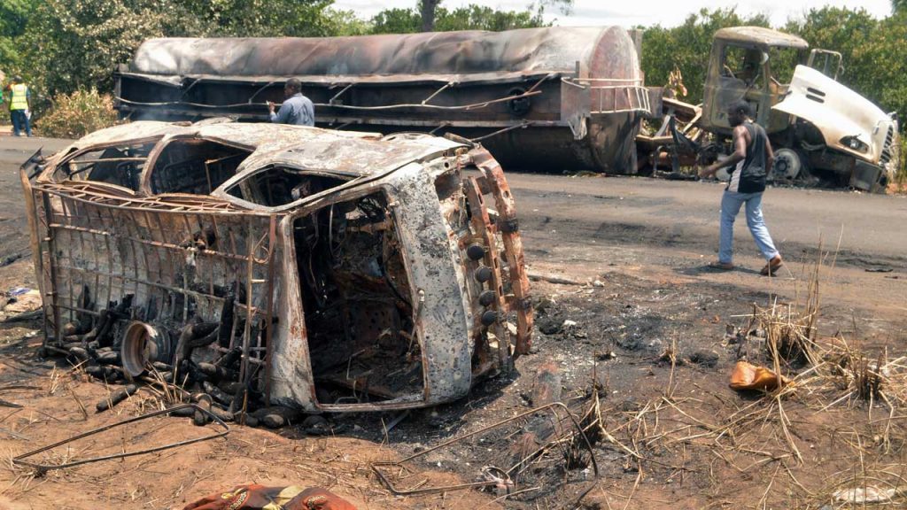 Over 45 Killed in Fuel Tanker Explosion on Niger Road