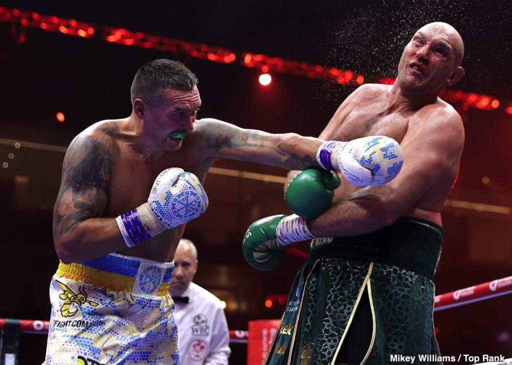 Fury Confident of Knocking Out Usyk in Heavyweight Title Rematch