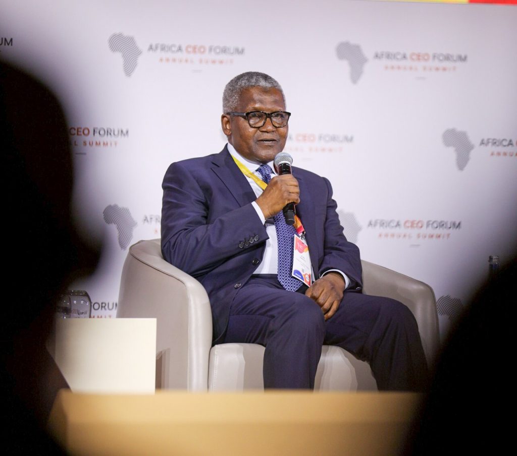 Dangote Calls For Increased Investments in Africa