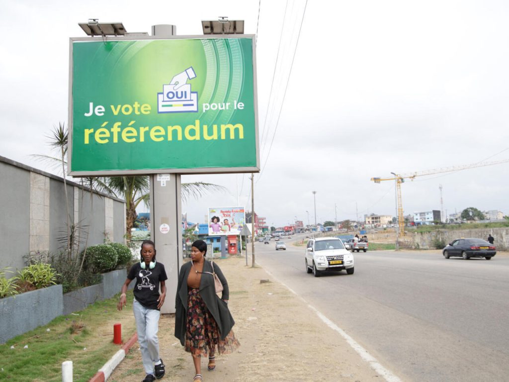 Gabon Votes on Junta-Backed Constitution Promising Reform