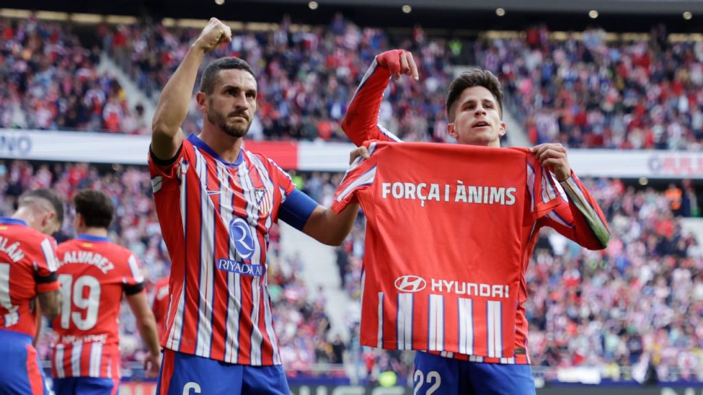 Giuliano Simeone Scores First Goal as Atletico Madrid Defeats Las Palmas