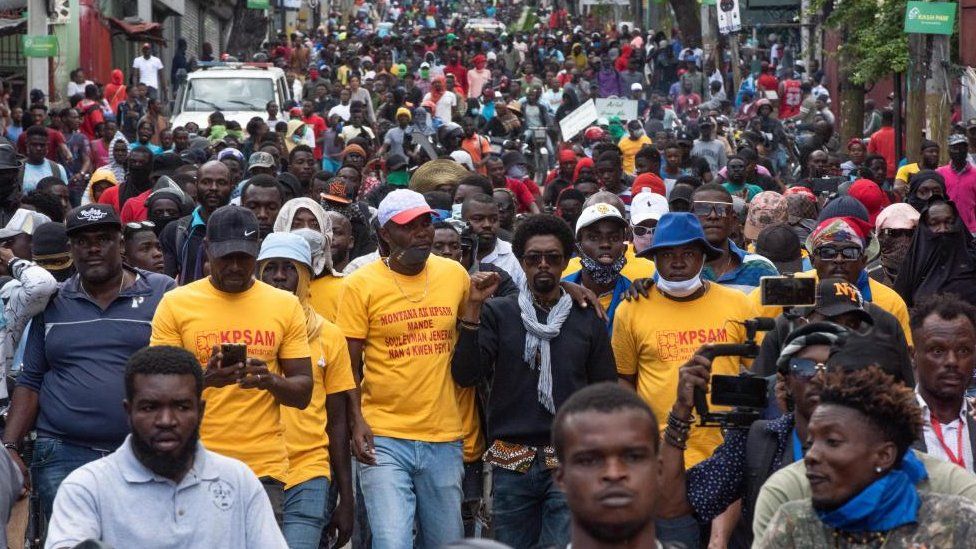 Haitian Prime Minister Ariel Henry Calls For Calm After Violent Protests