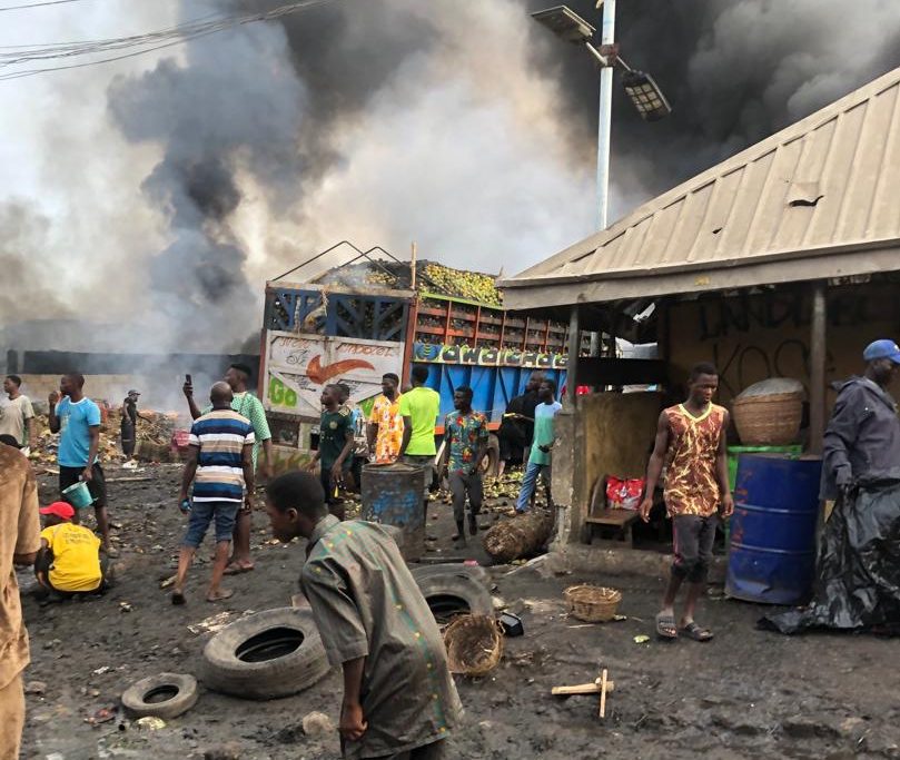 Hoodlums clash in Oke-Odo, set market on fire