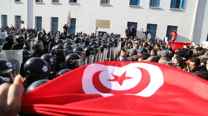 Hundreds Protest in Tunisia, Demanding Release of Abir Moussi