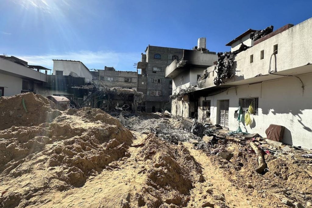 Israeli Airstrikes Damage Kamal Adwan Hospital in Northern Gaza