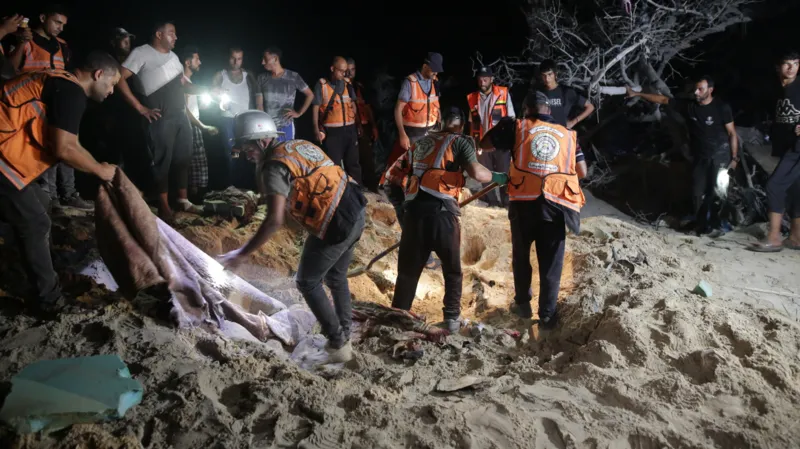 Israeli Attack on Gaza Safe Zone Claims 40 Lives