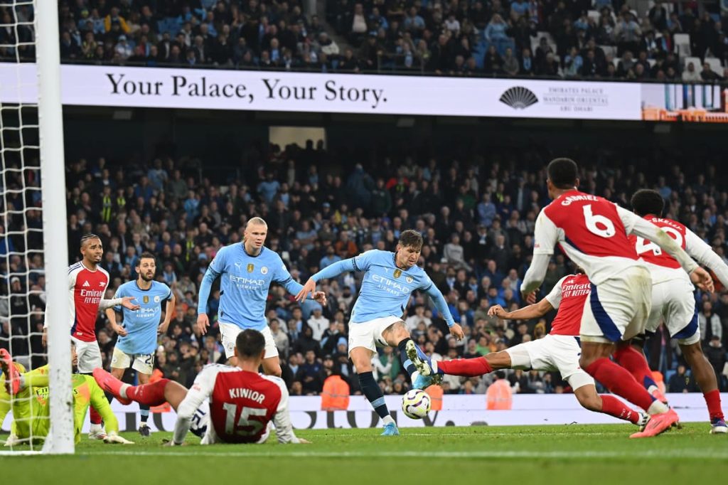 John Stones' Last-Minute Goal Rescues Manchester City in Tense 2-2 Arsenal Draw