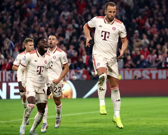 Kane’s Brace Lifts Bayern Over Union, Frankfurt Thrashes Bochum