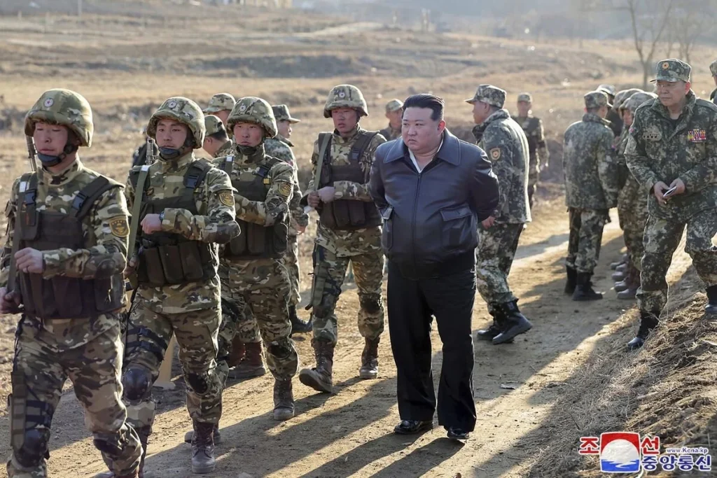 Kim Jong-Un Leads North Korean Tank Training Amid Calls to Prepare for War