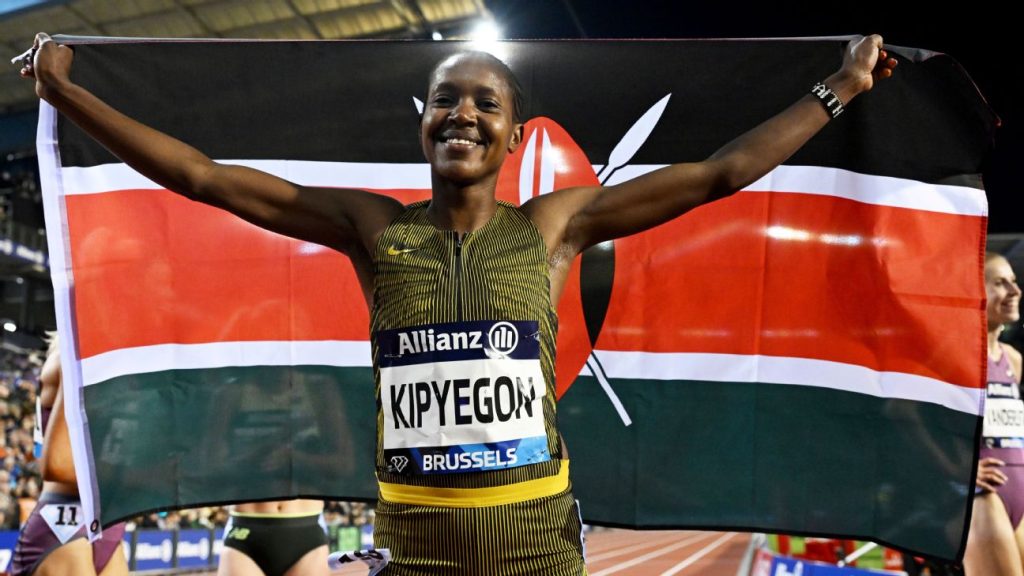 Kipyegon Dominates Again as Tebogo and Crouser Fall in Diamond League Finals