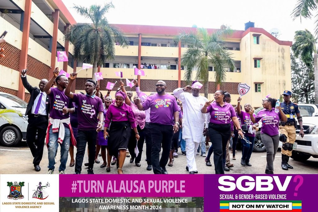 Lagos State Holds ‘Eko Men Walk’ to Raise Awareness on Sexual Violence