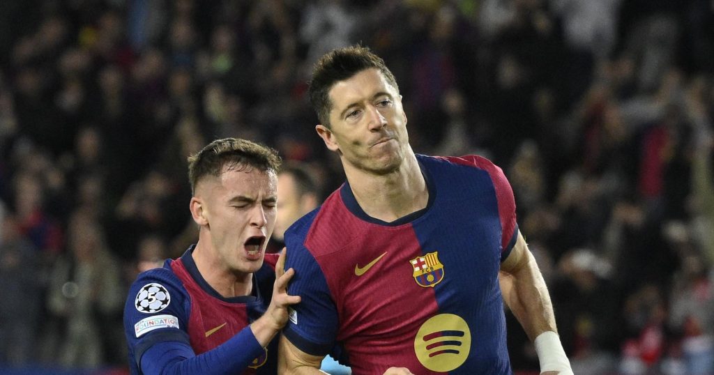 Lewandowski Reaches 100 Champions League Goals as Barcelona Beat Brest 3-0