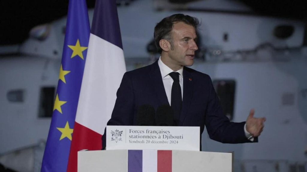 Macron Proposes Expanded Role for French Military Base in Djibouti