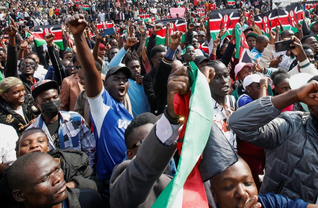 NaneNaneMarch in Kenya (News Central TV)