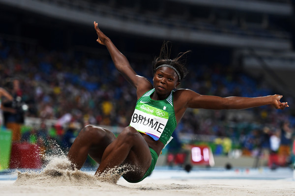 Nigerian Athletes Amusan and Brume Shine, Secure Victories in 60m Hurdles and Women's Long Jump