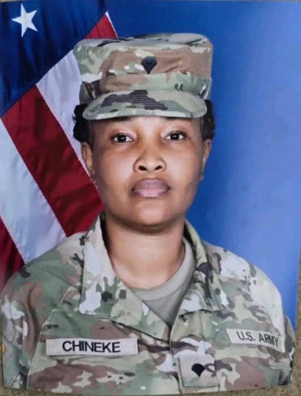 Nollywood Actress Princess Chineke Joins U.S. Army