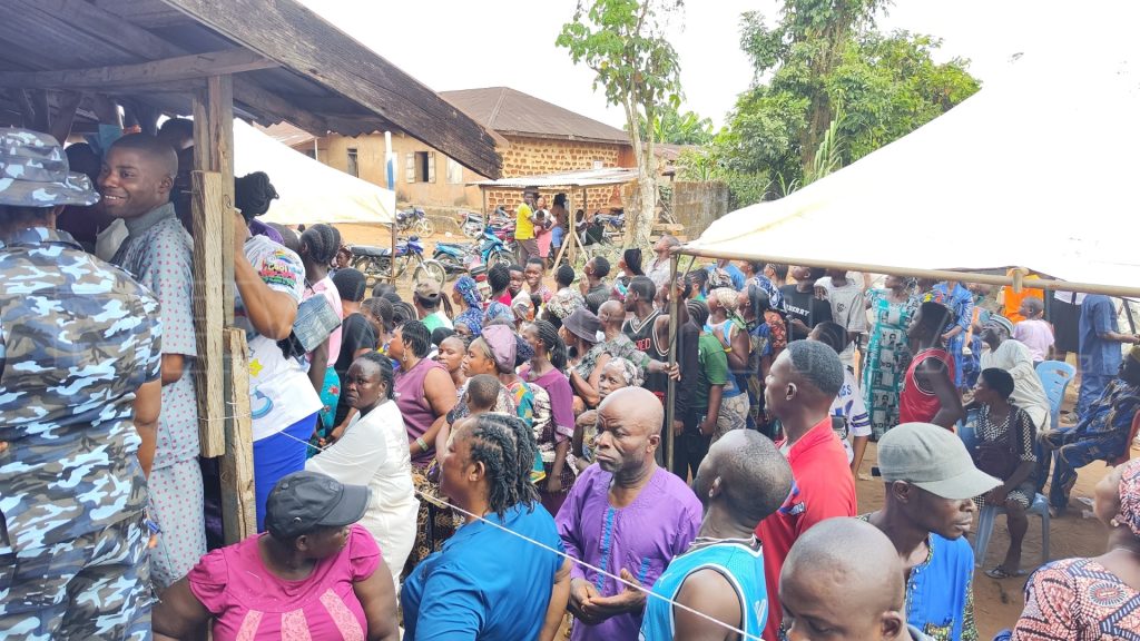 #OndoDecides2024: Voters Turnout En Masse at Irele