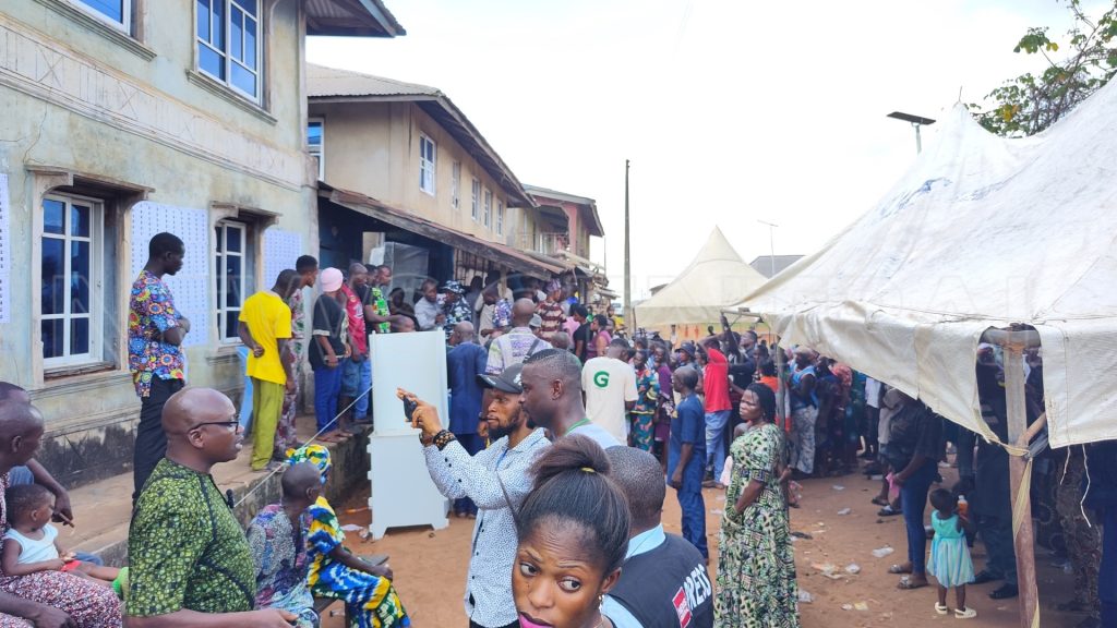 #OndoDecides2024: Voters Turnout En Masse at Irele