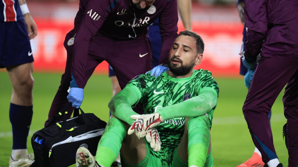 PSG Win Thriller in Monaco but Lose Donnarumma to Facial Injury