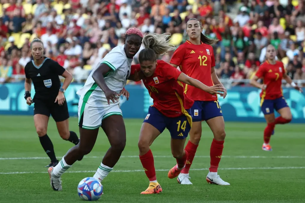 Paris 2024: Spain's La Roja Defeats Super Falcons 1-0