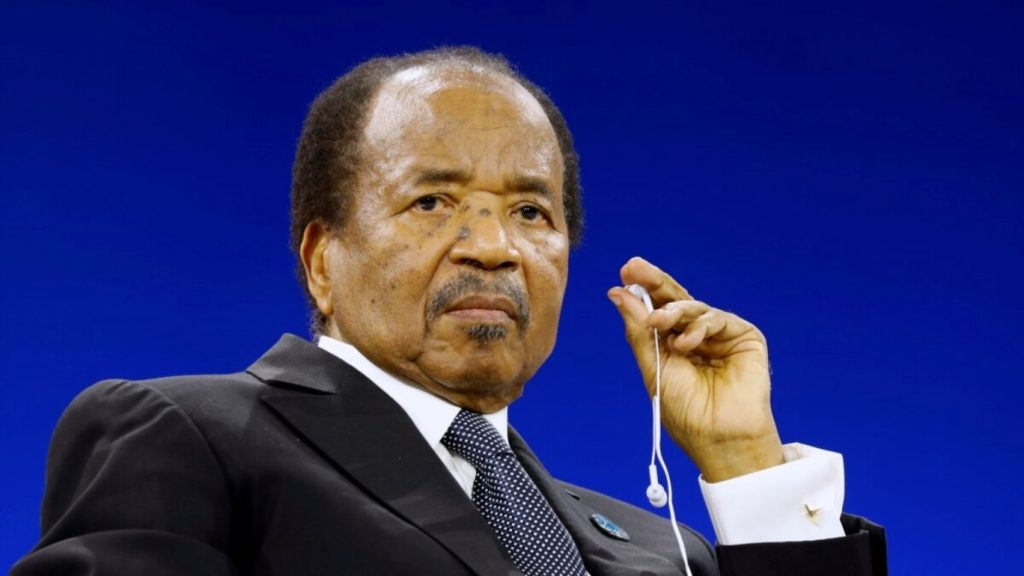 Cameroon President Paul Biya (News Central TV)