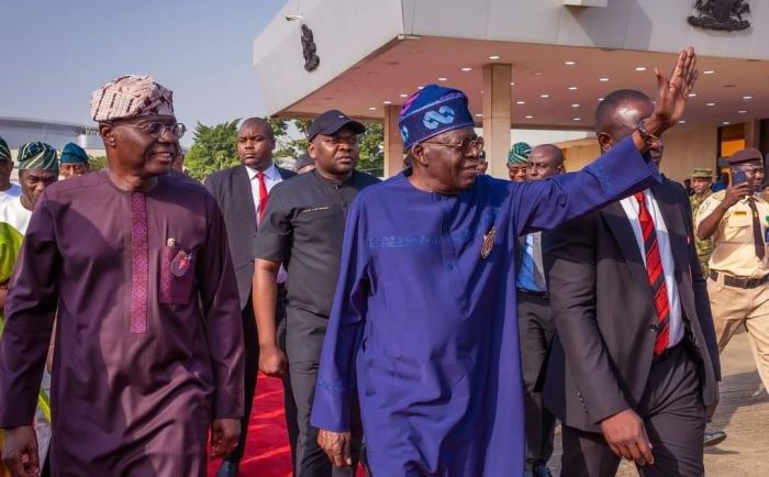 President Tinubu Arrives in Lagos for Christmas Celebrations