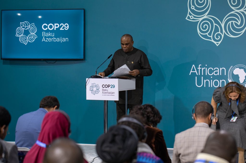 Prof. Benedict Oramah Afreximbank President at COP29 (News Central TV)