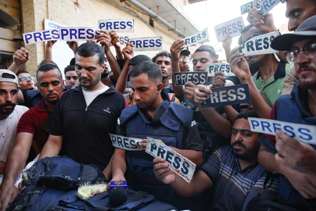 Reporters Without Borders Condemns Israel for Branding Gaza Journalists as ‘Terrorists’