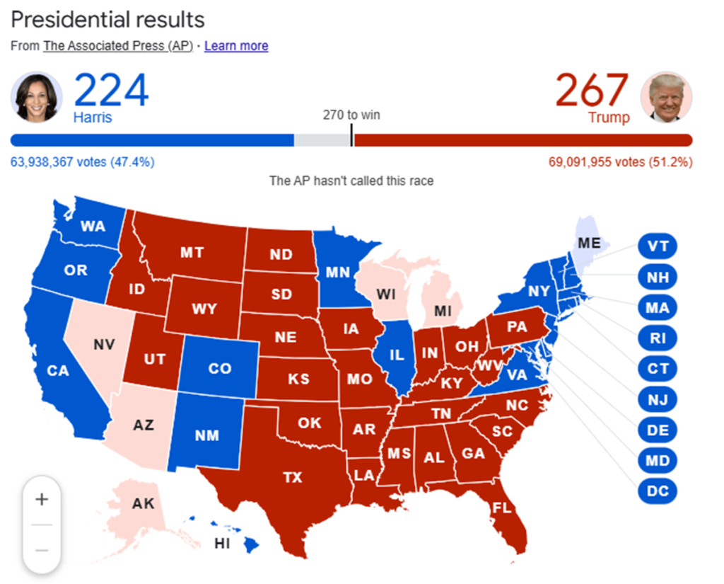 Key Takeaways from the US Presidential Election