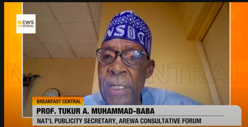 Prof. Tukur Muhammed-Baba (News Central tv)