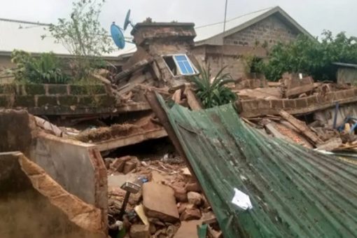 Students Trapped as Building Collapses in Edo State