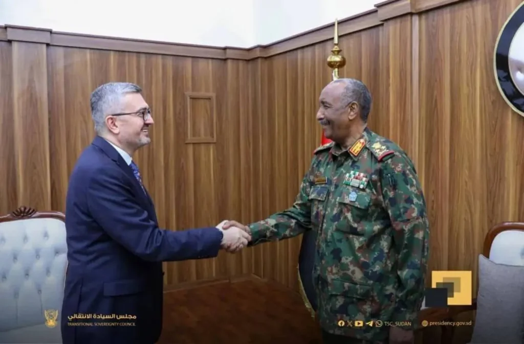 Sudan Army Chief Welcomes Türkiye’s Peace Initiative