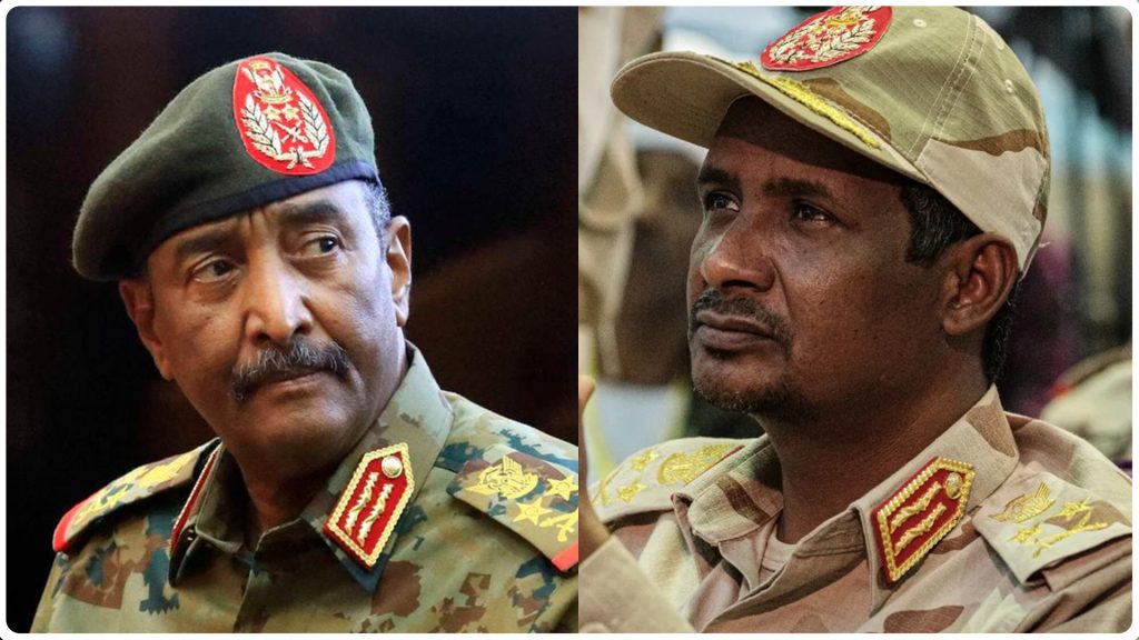 Sudan Army, RSF Trade Blame as Conflict Escalates