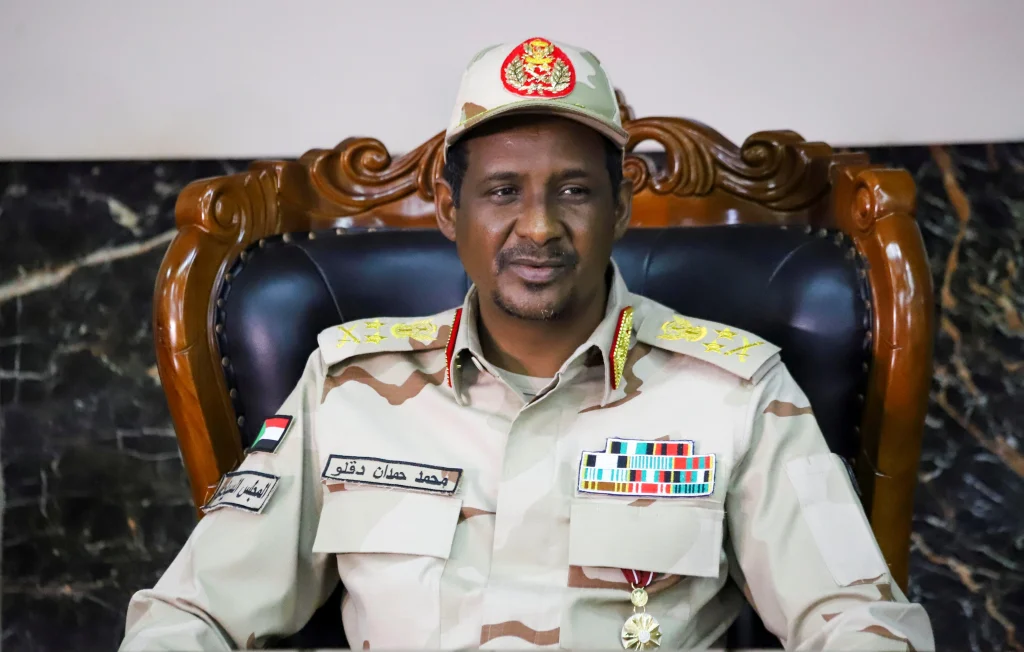 Sudan's RSF Commander Hemedti Engages in Talks with Kenya's Ruto Over East African Conflict