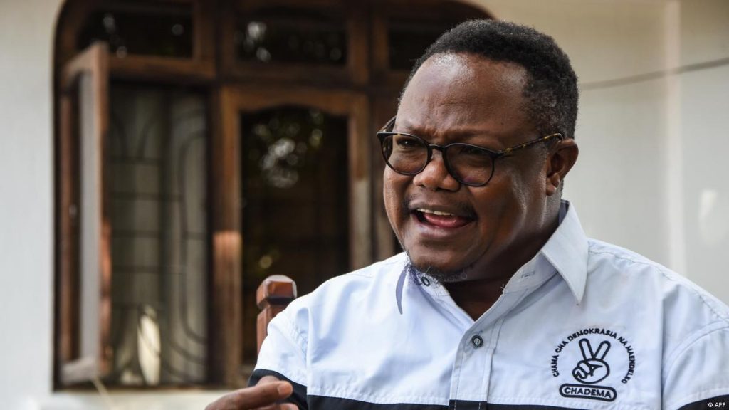 Tanzanian Opposition Figure Lissu Arrested Over Planned Protests