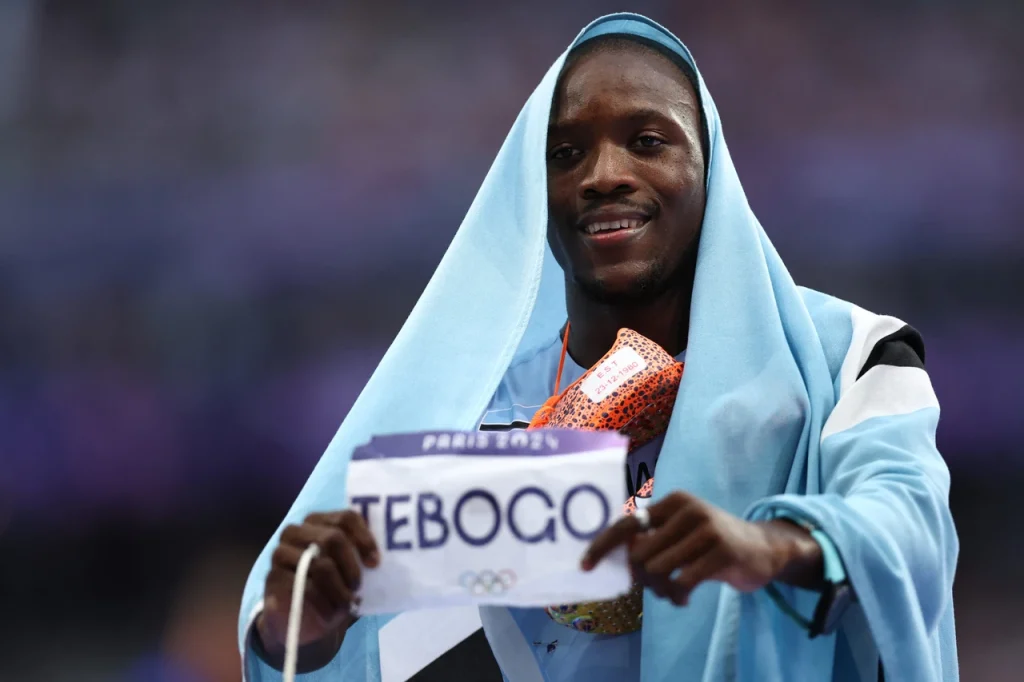 Tebogo Secures Botswana s First Ever Olympic Gold with 200m Triumph in Paris