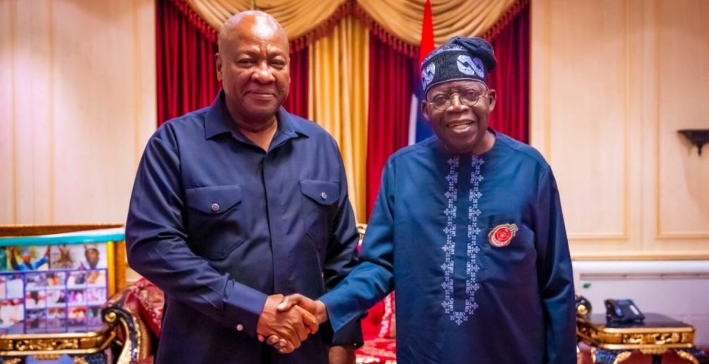 Tinubu Pledges Nigeria’s Support to Ghana’s New President, John Mahama